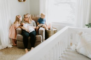 Three kids newborn photos