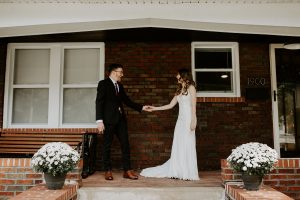 First look on front porch
