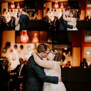 First dance at wedding