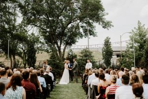 Wild Carrot Wedding Ceremony